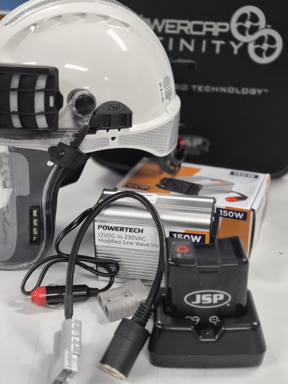 Off Grid power charging solution for Powercap Infinity