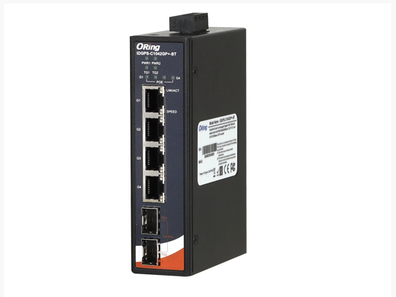 IDGPS-C1042GP+-BT 4 2.5G PoE + 2 1G/10G SFP Unmanaged IEEE 802.3bt PoE Switch