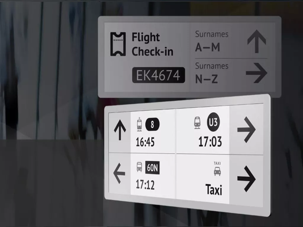 23 Inch Indoor E-Paper Display