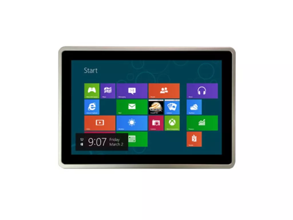 ASLAN-W8xx Industrial Panel PC Front 2