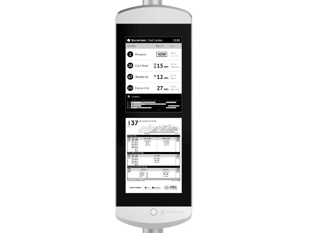 E-Paper Display - Double 13.3 Inch Screen