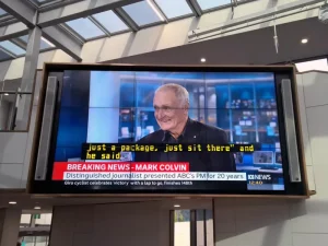 dynascan video wall at deakin university