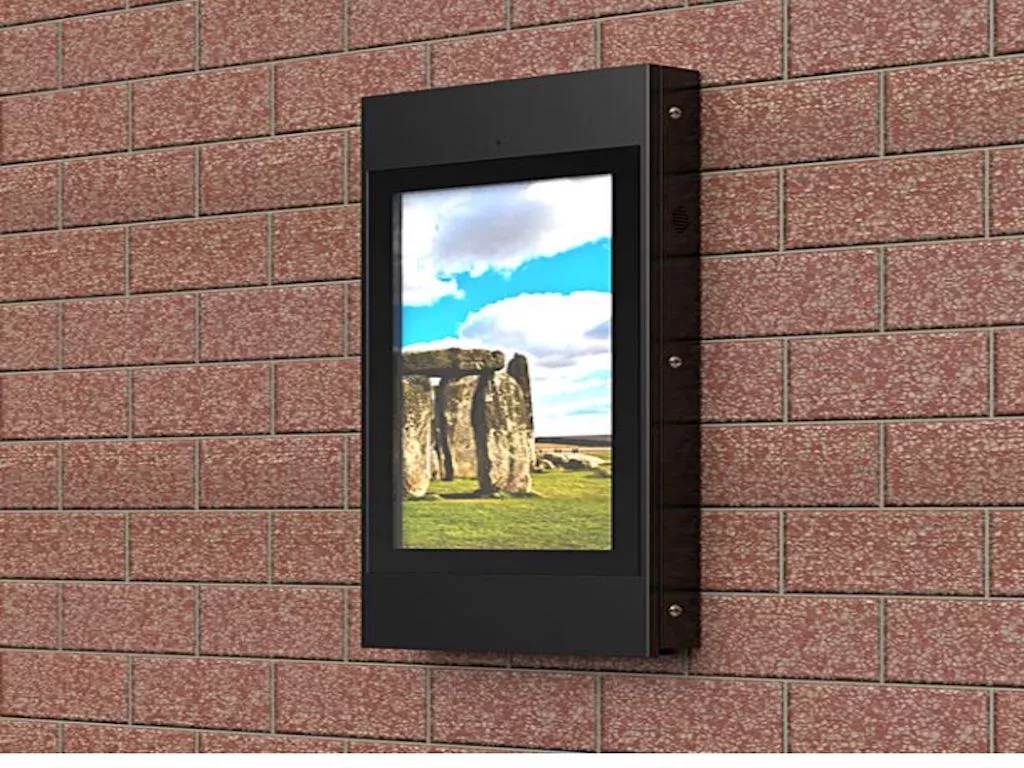 Keewin High Brightness LCD Displays on building