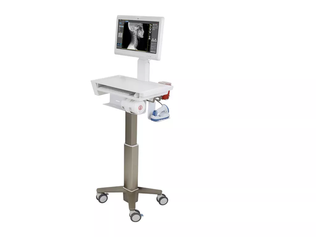 Medical Cart with LCD Arm 3