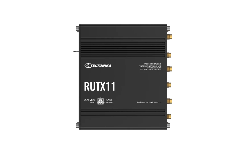 RUTX11 INDUSTRIAL CELLULAR ROUTER
