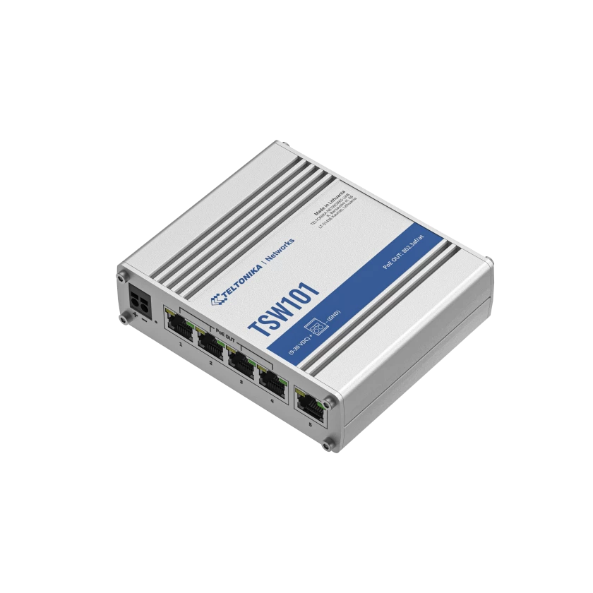 TSW101 Automotive POE+ Switch